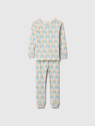 Baby & Toddler Organic Brushed Cotton Holiday PJ Set