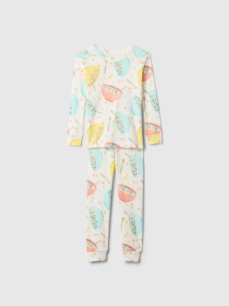 Baby & Toddler Organic Brushed Cotton Holiday PJ Set