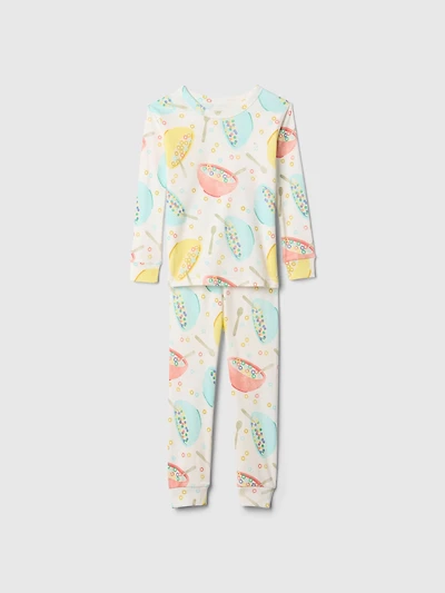 Baby & Toddler Organic Brushed Cotton Holiday PJ Set