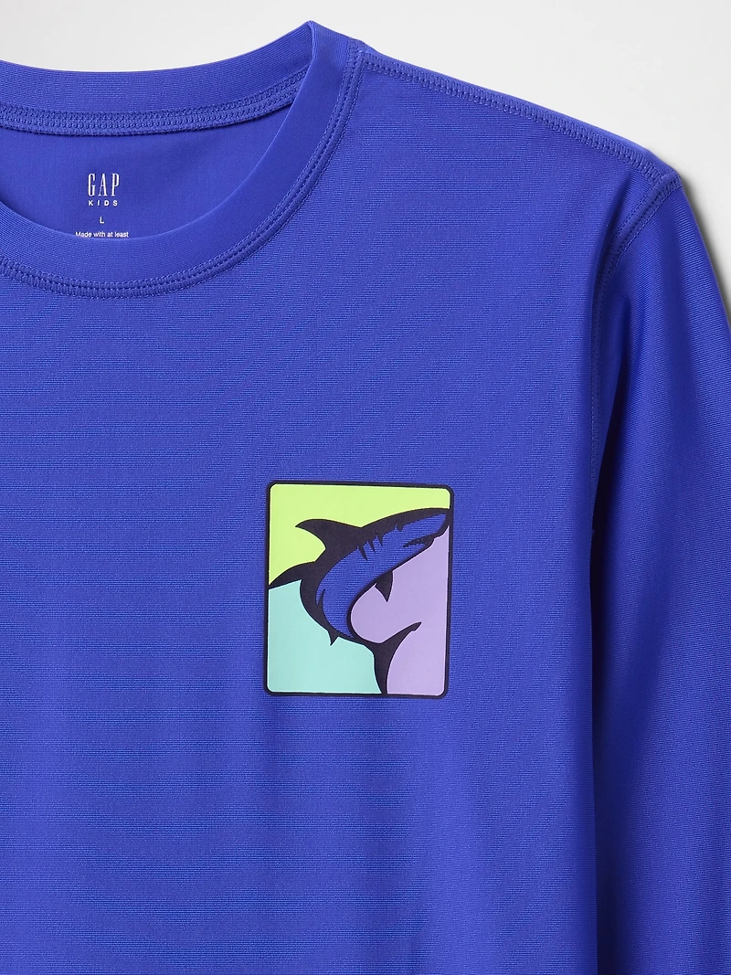Kids Graphic Rash Guard