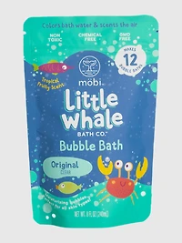 Mobi Little Whale Bath Fizzies and Bubble Bath Powder Bundle