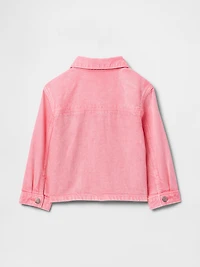 Baby & Toddler UltraSoft Denim Logo Chore Jacket
