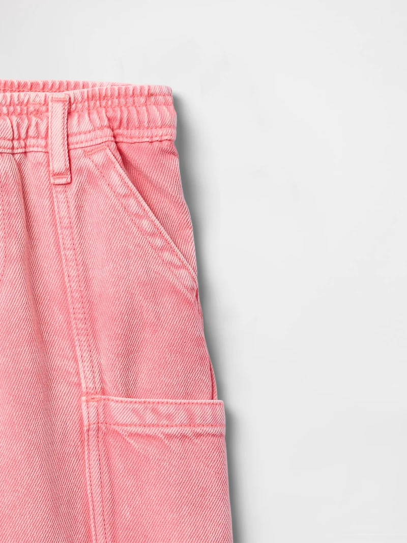 Baby & Toddler UltraSoft Pull-On Cargo Jeans