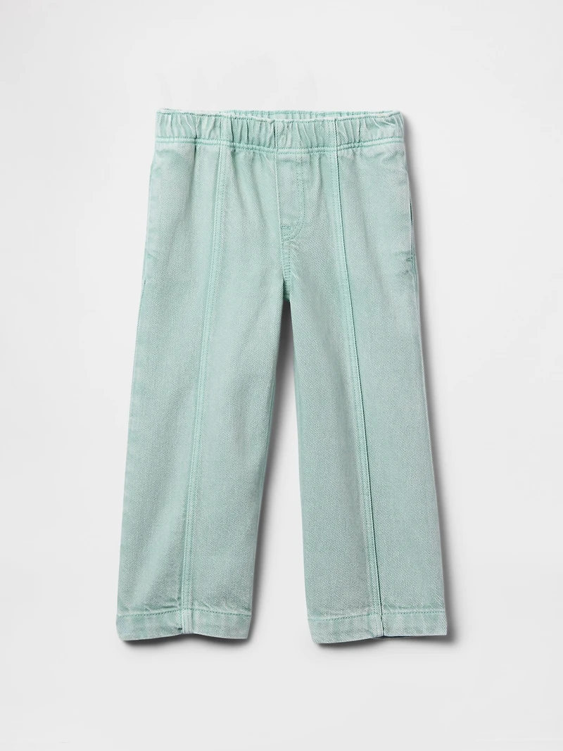 Baby & Toddler UltraSoft Pull-On Baggy Wide-Leg Jeans
