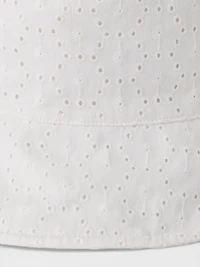Kids Eyelet Bucket Hat