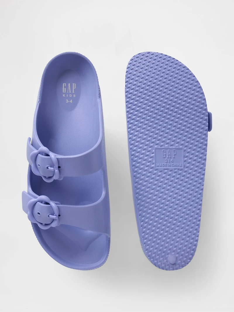 Kids EVA Flower Buckle Sandals