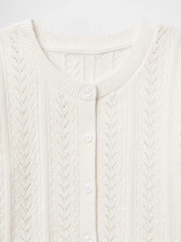 Baby & Toddler Pointelle Cardigan
