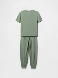 Kids Recycled PJ Jogger Set