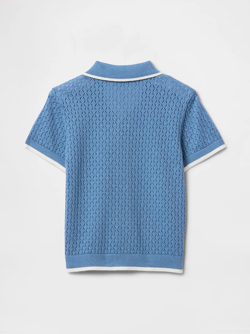 Baby & Toddler Textured Sweater Shirt