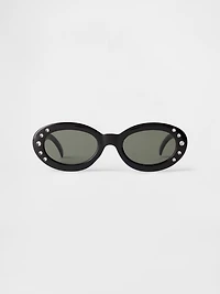 Kids Retro Oval Sunglasses