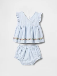 Baby Ruffle Bubble Outfit Set