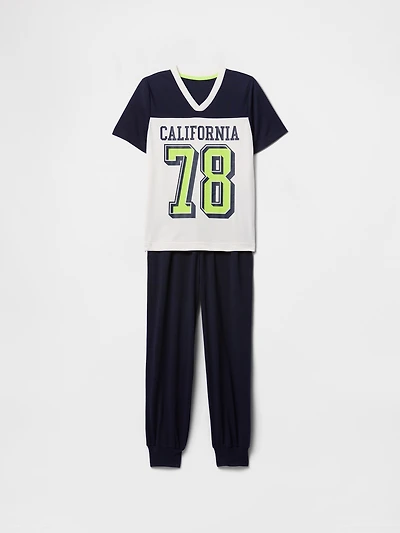 Kids Recycled PJ Jogger Set