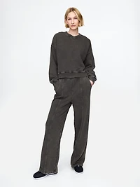 Heavyweight French Terry Seamed Straight Sweatpants