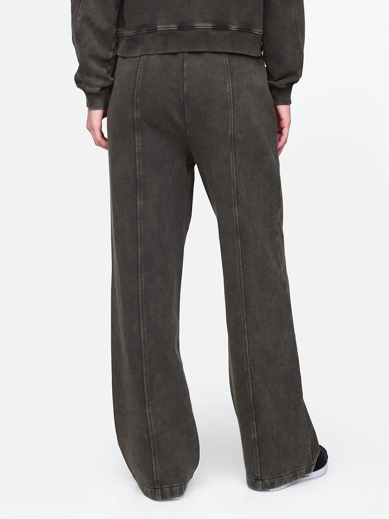 Heavyweight French Terry Seamed Straight Sweatpants