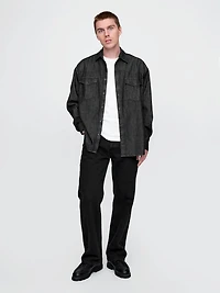 Denim Western Big Shirt