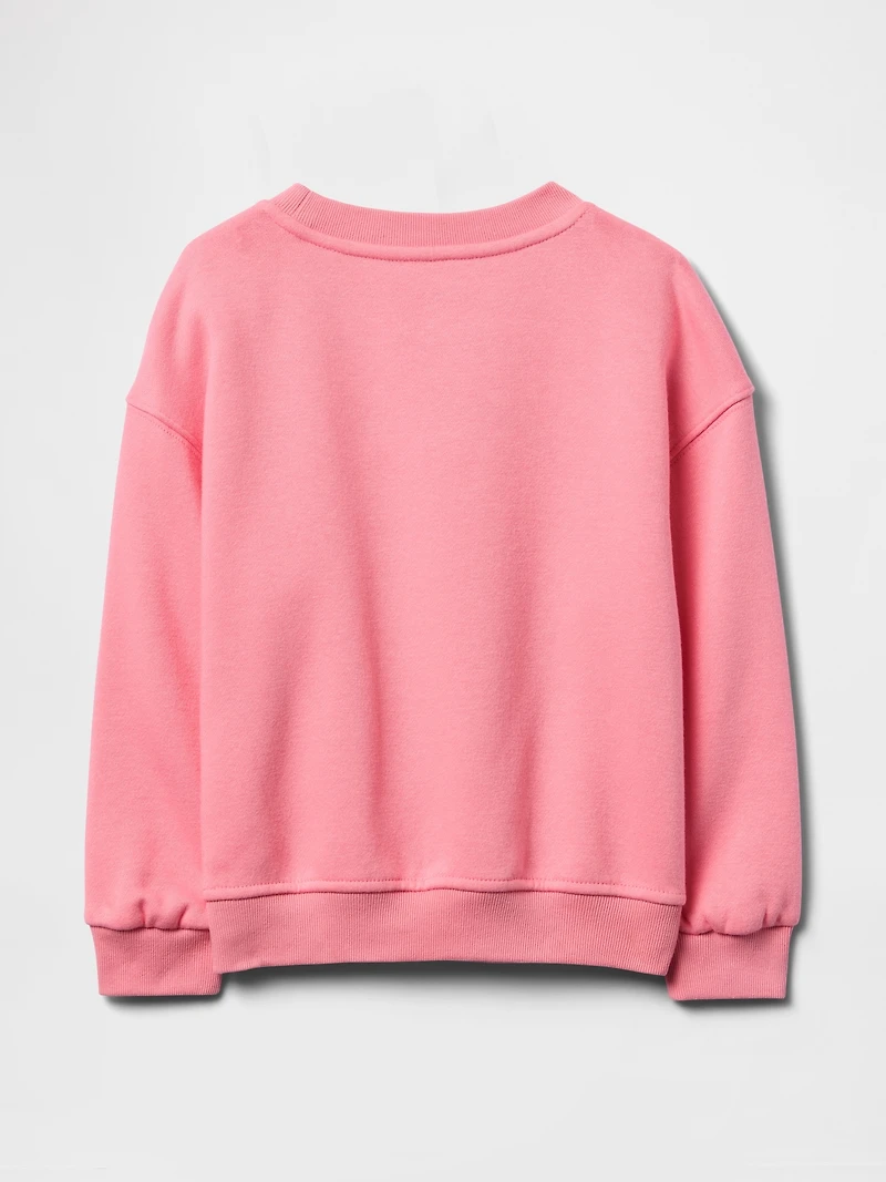 Gap × Disney Baby & Toddler VintageSoft Logo Sweatshirt
