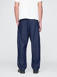 UltraSoft Denim Herringbone Trousers