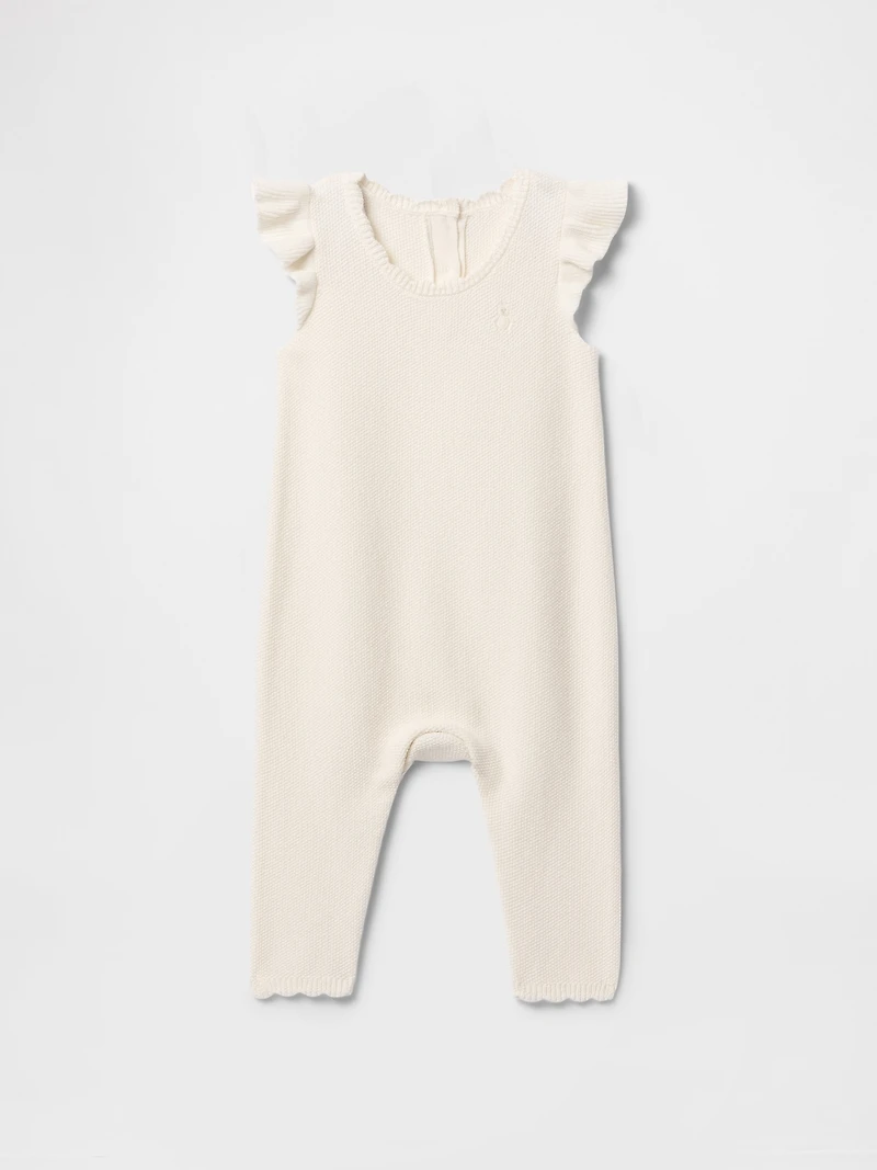 Baby Ruffle Sweater One-Piece