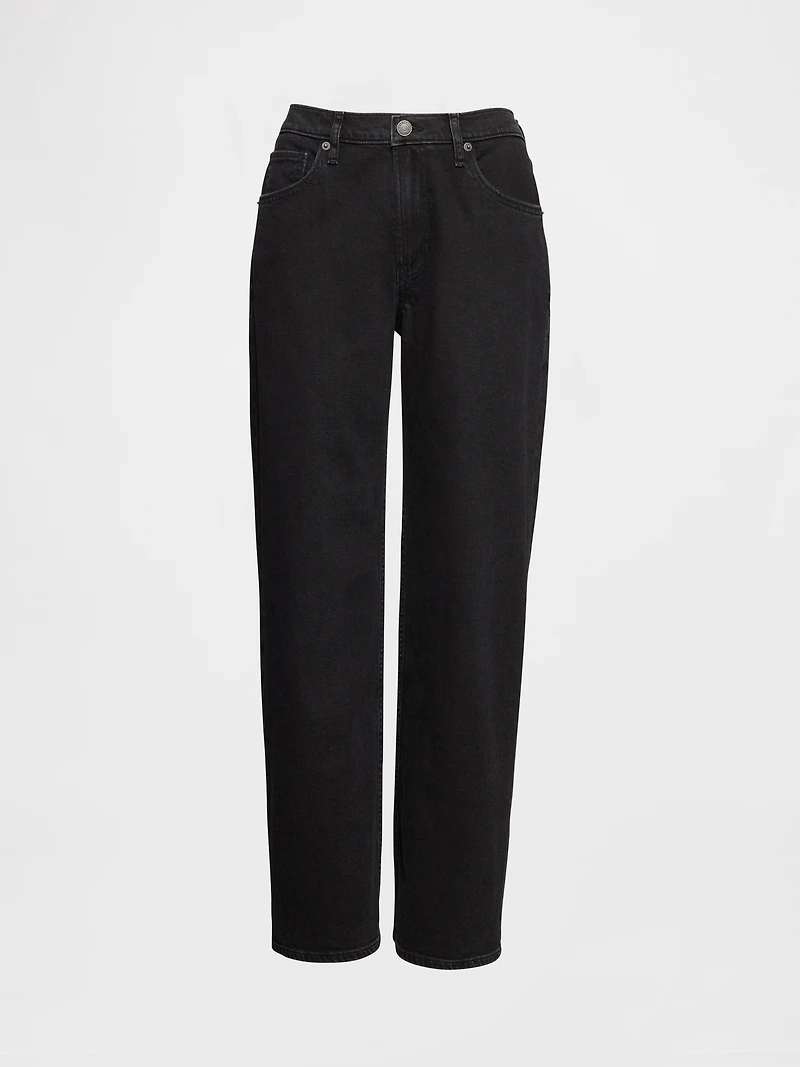 Mid Rise '90s Loose Jeans