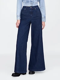 High Rise Relaxed Flare Jeans