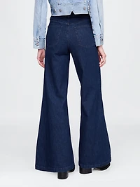 High Rise Relaxed Flare Jeans