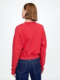 Heavyweight French Terry Crop Sweatshirt