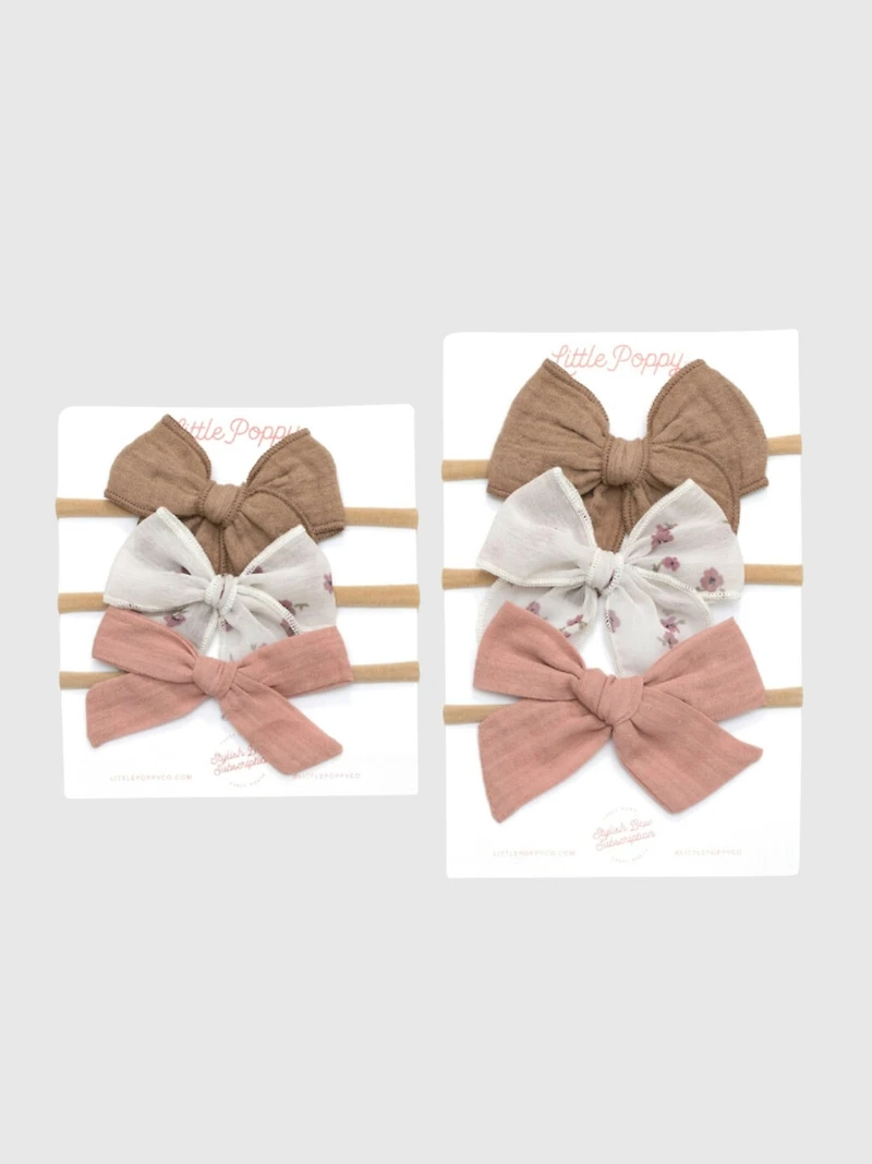 The Monet Headband Bow Set
