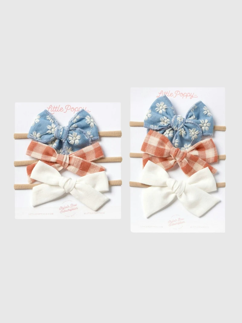 The Aria Headband Bow Set