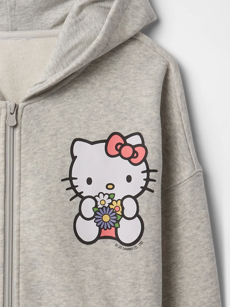 Kids VintageSoft Hello Kitty Zip Hoodie