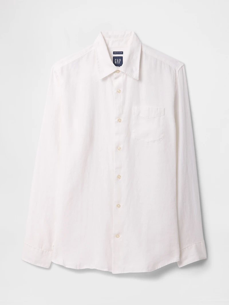 100% Linen Classic Shirt