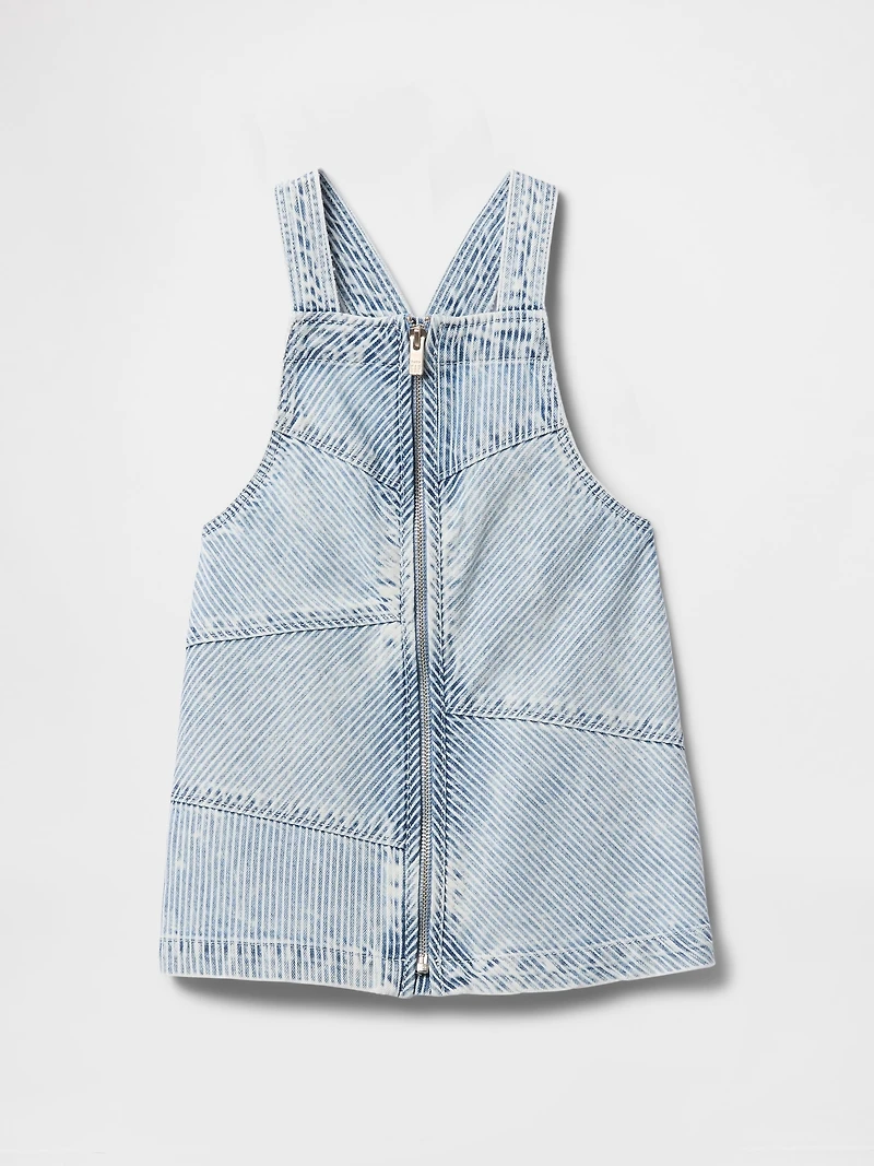 Baby & Toddler Patchwork Striped Denim Skirtall