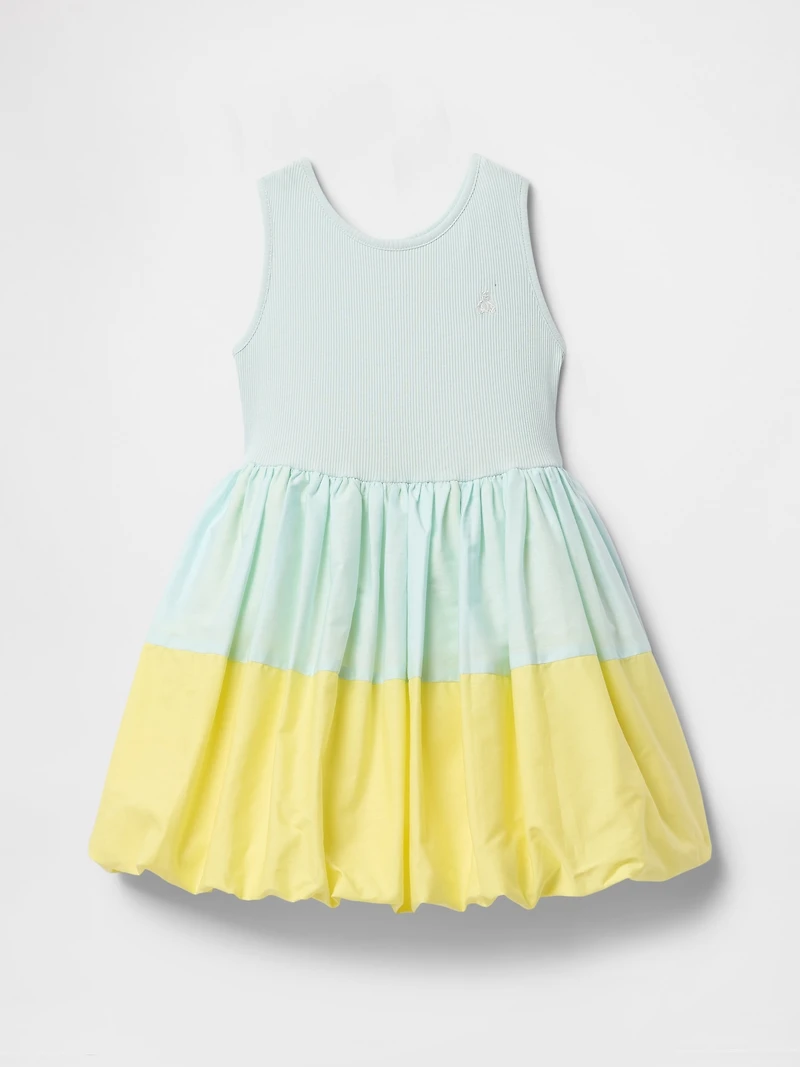 Baby & Toddler Mixed Media Bubble Dress