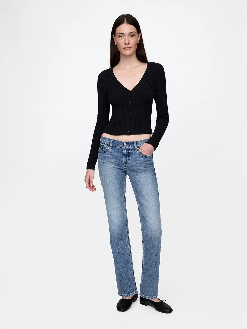 Low Rise '90s Slim Straight Jeans