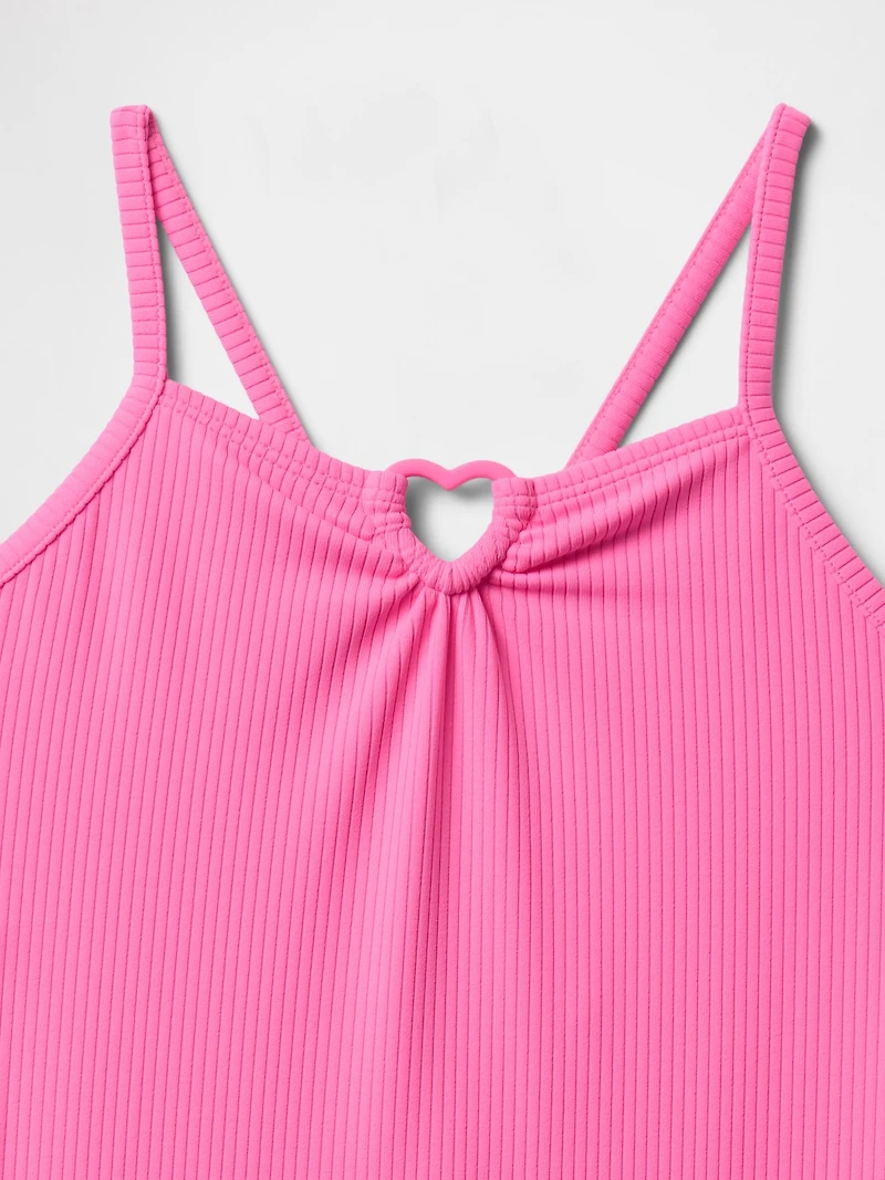 Kids Rib One-Piece Swimsuit