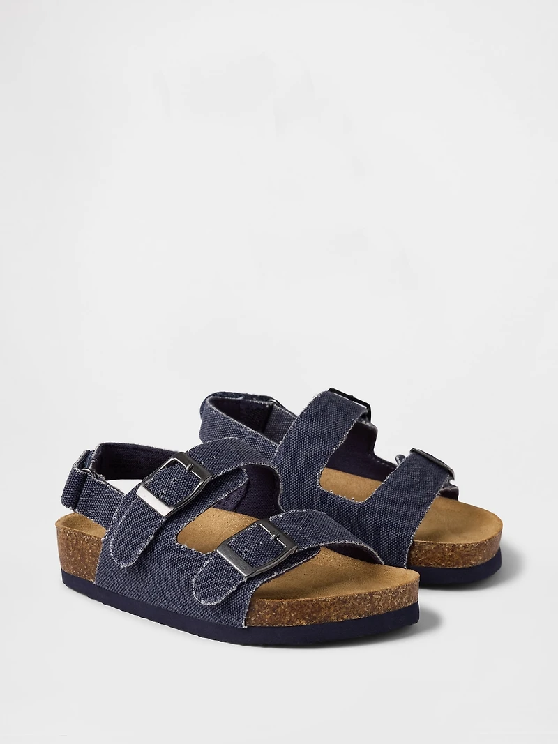 Toddler Buckle Cork Sandals