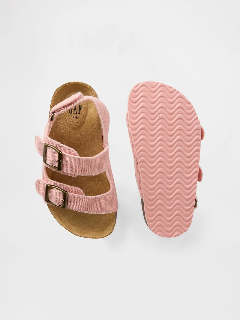 Toddler Buckle Cork Sandals