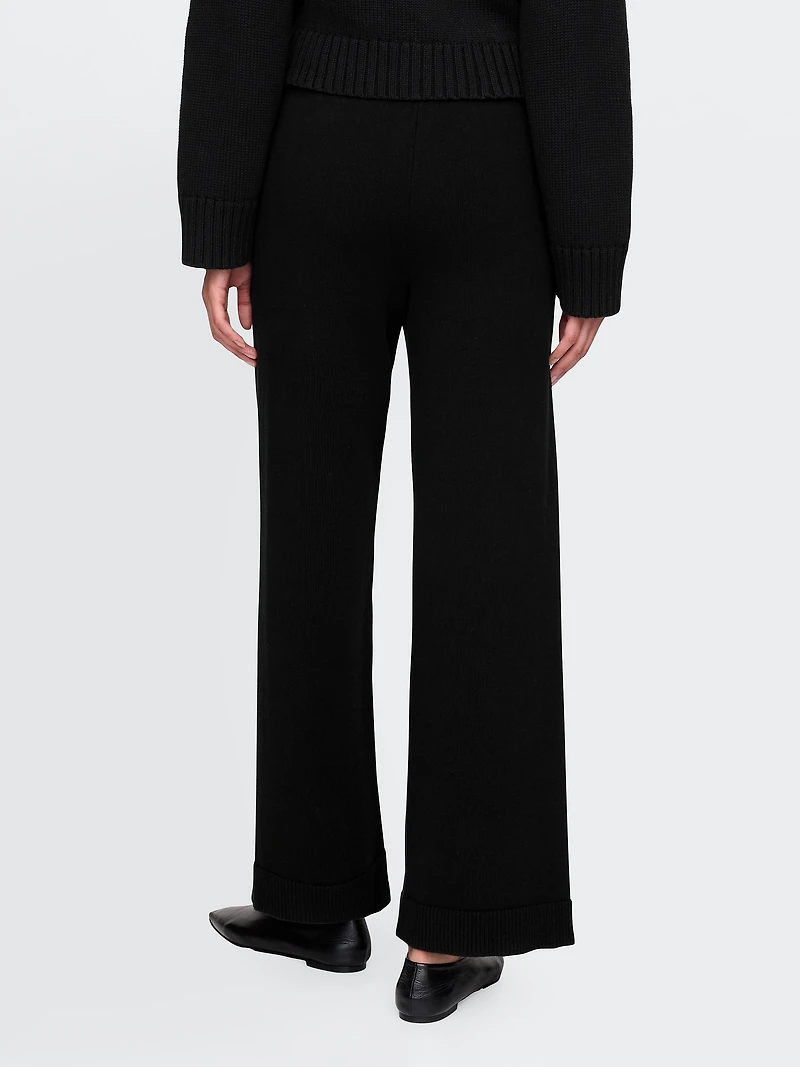 100% Cotton Relaxed Sweater Pants