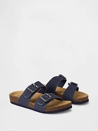 Kids Buckle Cork Sandals