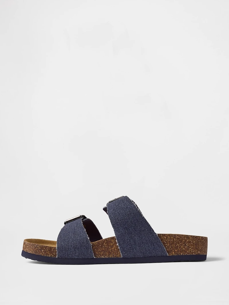 Kids Buckle Cork Sandals