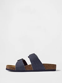Kids Buckle Cork Sandals