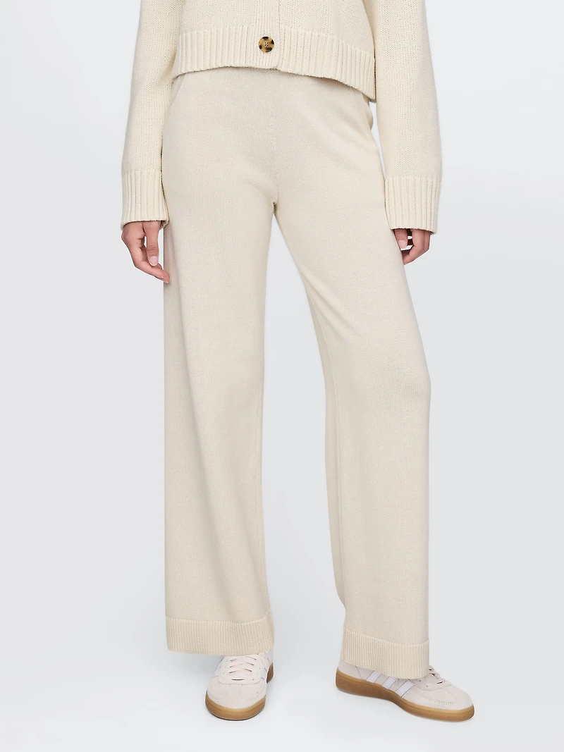 100% Cotton Relaxed Sweater Pants