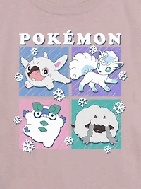 Kids Pokemon Ice Types Graphic T-Shirt