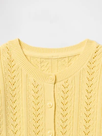 Baby & Toddler Pointelle Cardigan
