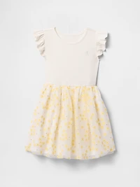 Baby & Toddler 2-in-1 Flower Tulle Dress