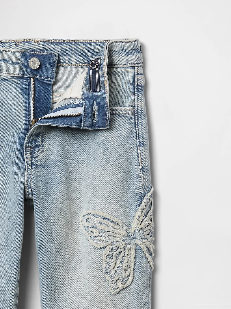 Kids High Rise '70s Flare Jeans