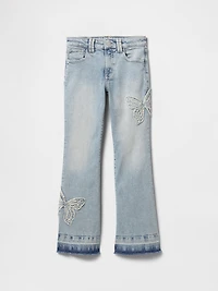 Kids High Rise '70s Flare Jeans