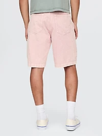 Washed Corduroy Shorts