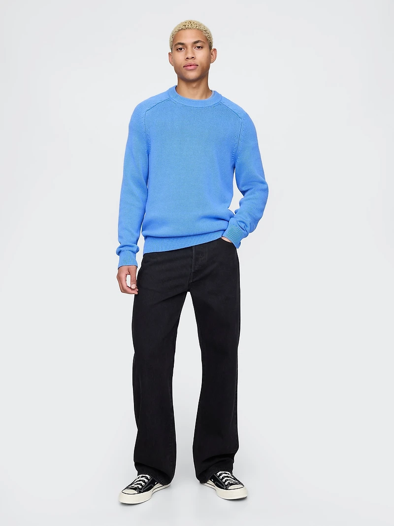 Raglan Crewneck Sweater