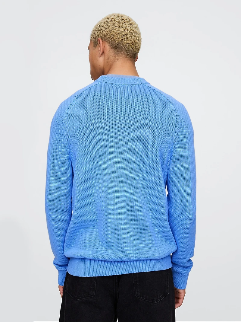 Raglan Crewneck Sweater