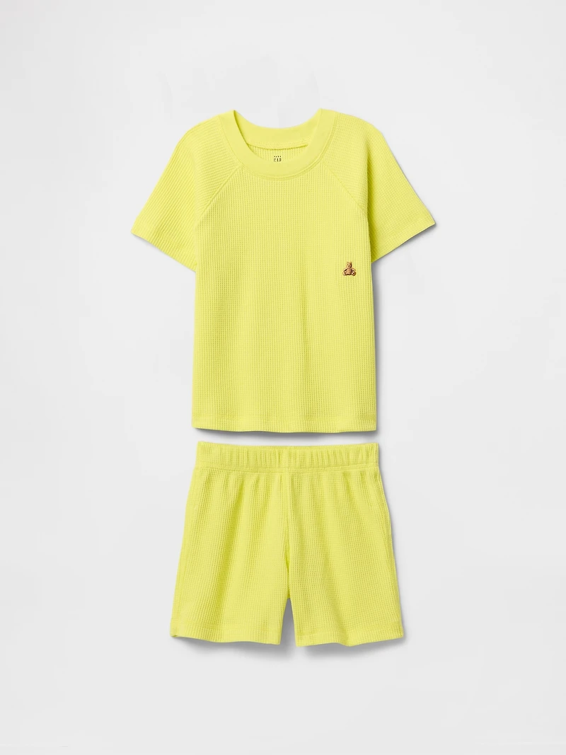 Baby & Toddler Waffle-Knit Outfit Set